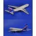 Сборная модель ZVEZDA Пассажирский авиалайнер Боинг 767-300, подарочный набор, 1/144