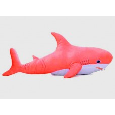 Акула розовая 100 см