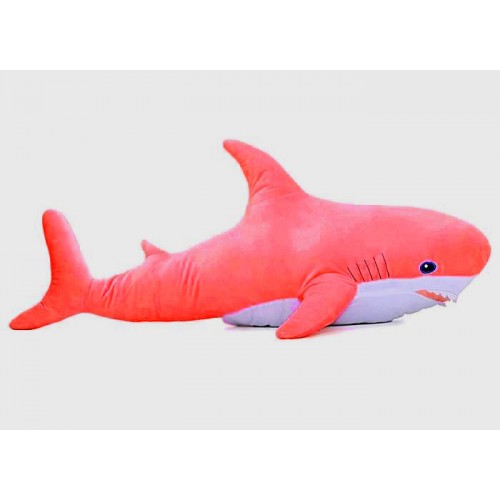 Игрушка Акула розовая 100 см